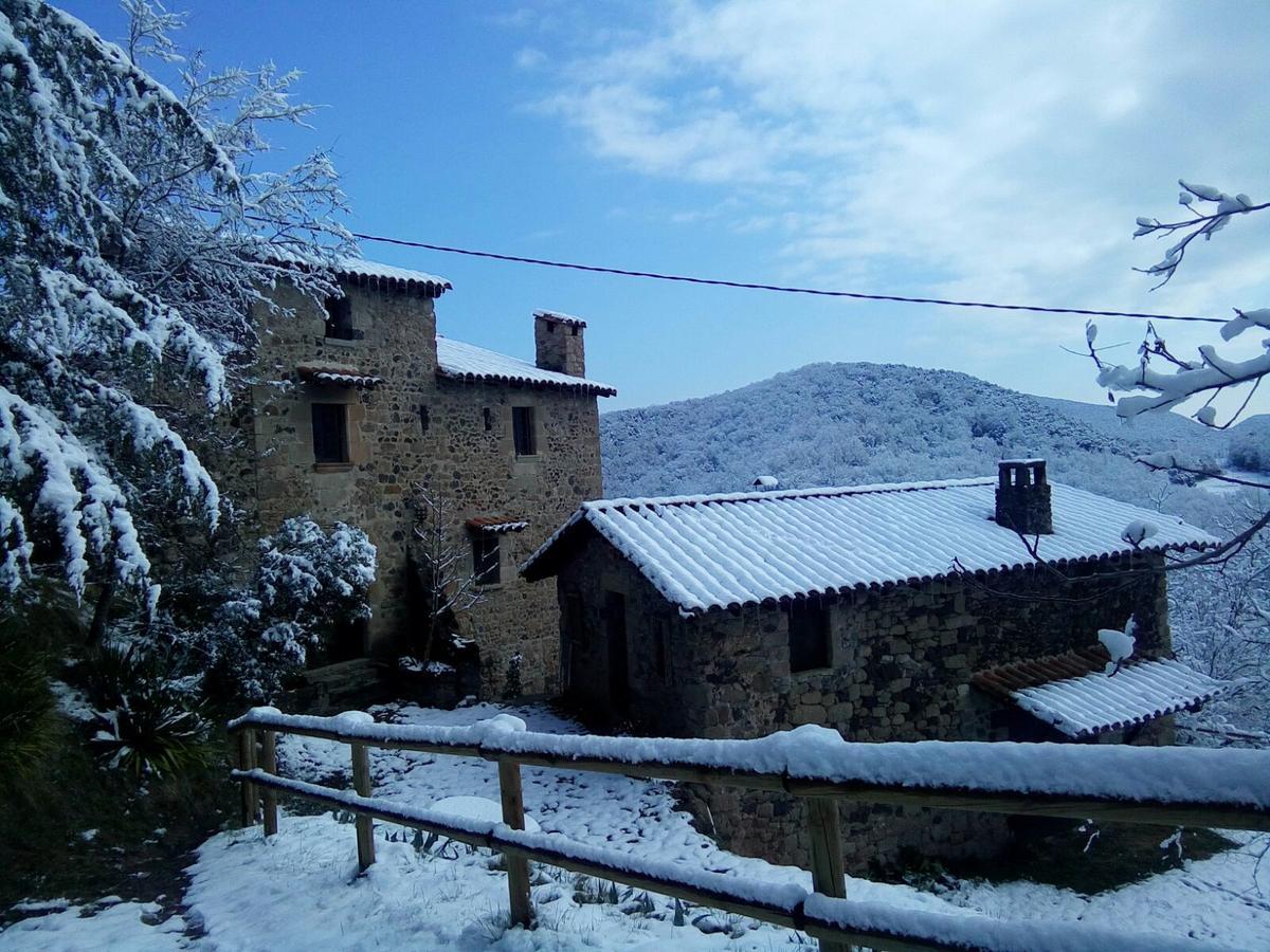 Mas Pardas Santa Pau Exteriör bild