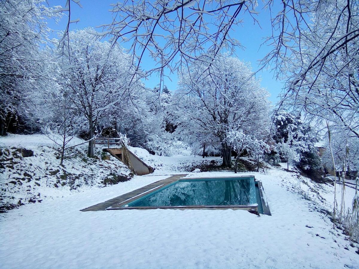 Mas Pardas Santa Pau Exteriör bild